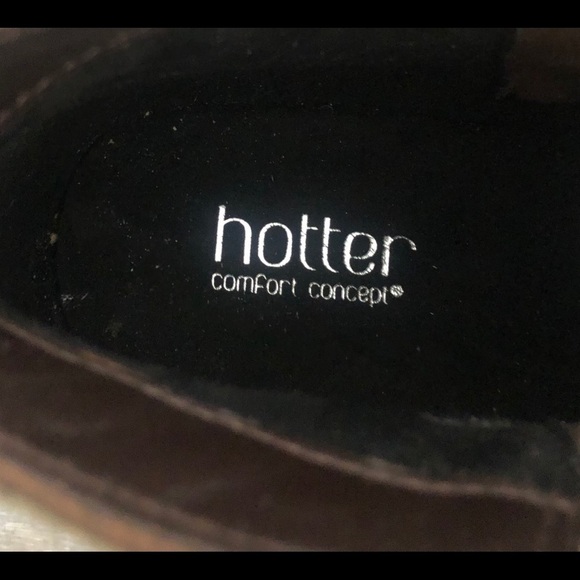 HOTTER Delight  Brown Snake Print Leather Ankle Boot size 9 - Picture 8 of 12